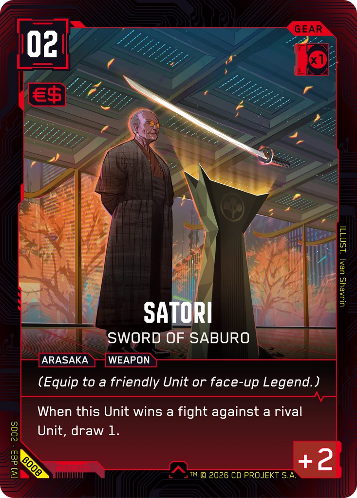 Satori: Sword of Saburo · Embracing Power — Beta Starter Deck