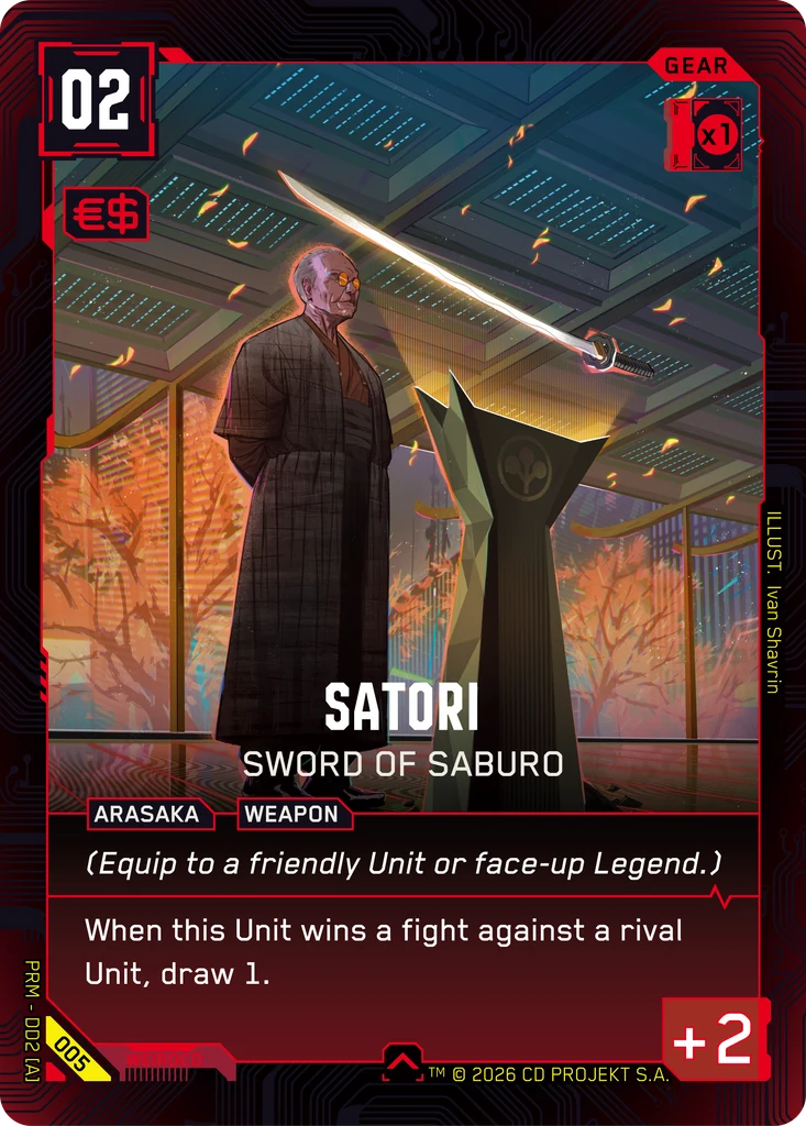 Satori: Sword of Saburo · Arasaka Demo Deck
