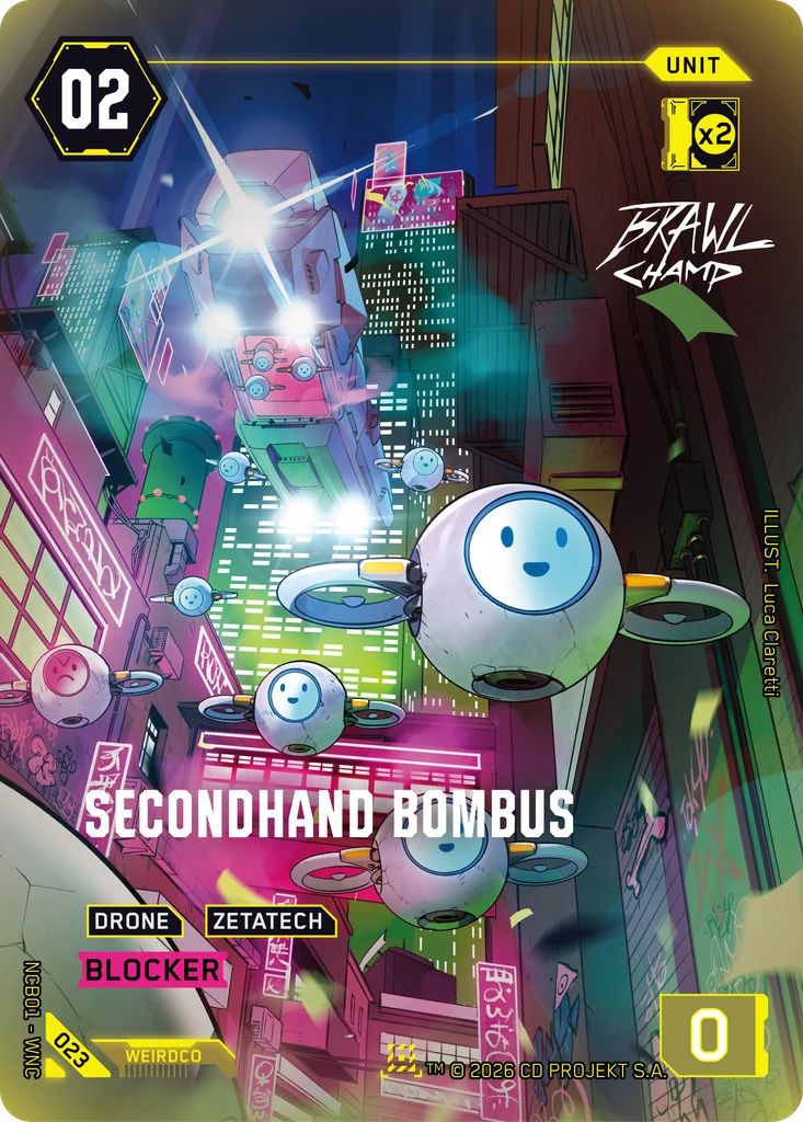 Secondhand Bombus · Night City Brawl Season 1 — Brawl Champ