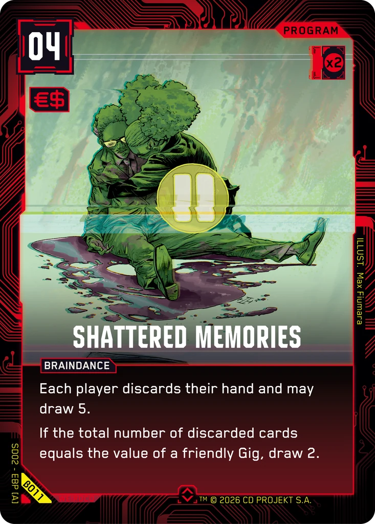 Shattered Memories · Embracing Power — Beta Starter Deck