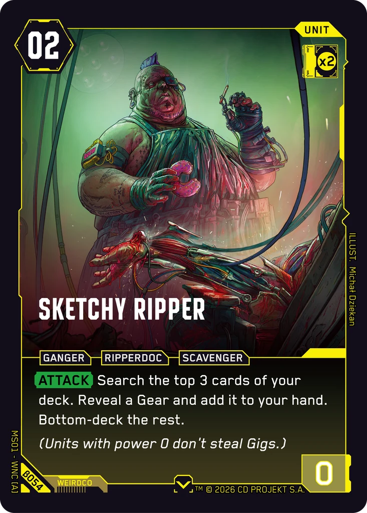 Sketchy Ripper · Welcome to Night City — Beta