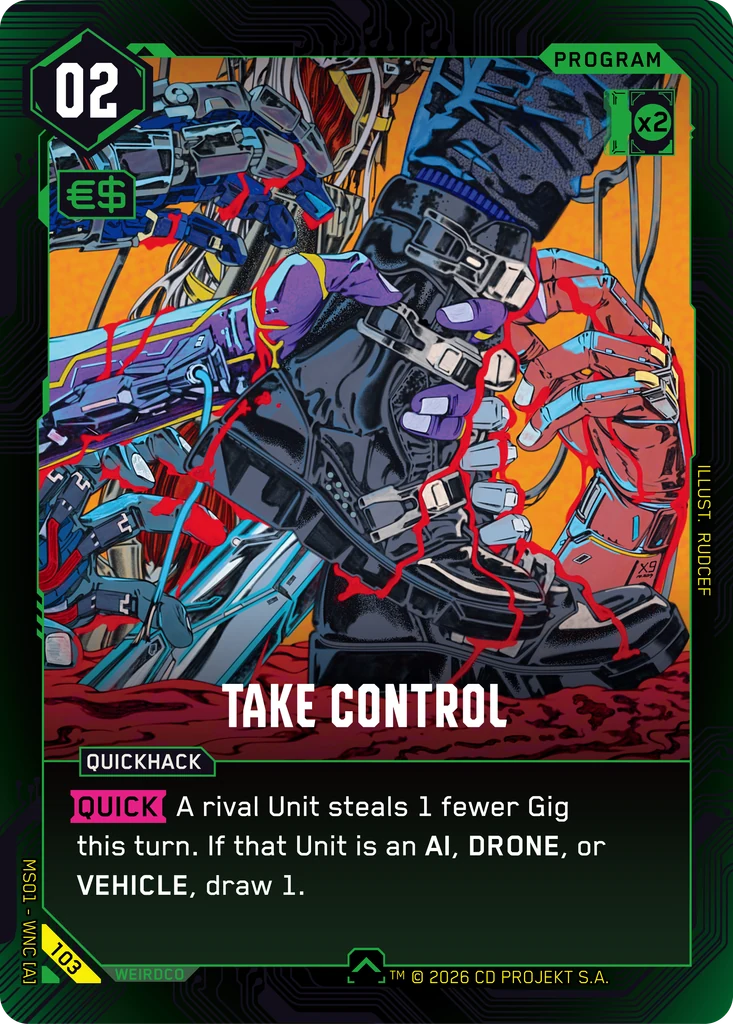 Take Control - Cyberpunk TCG