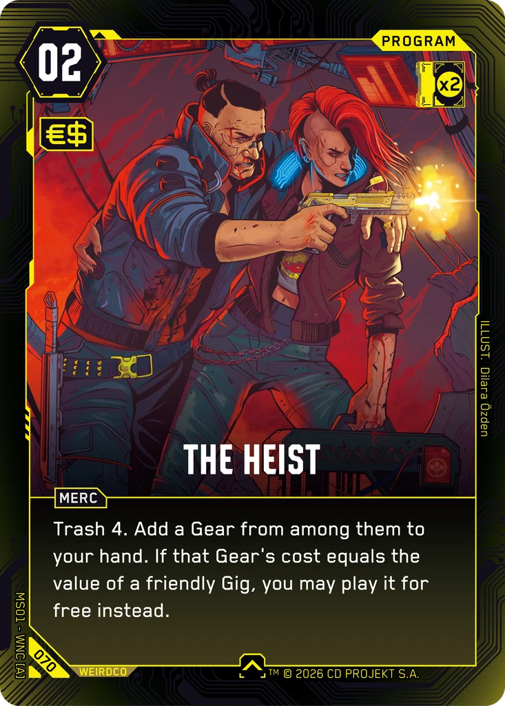 The Heist - Cyberpunk TCG