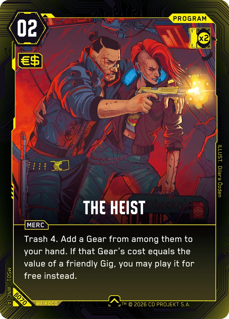 The Heist · Welcome to Night City — Beta