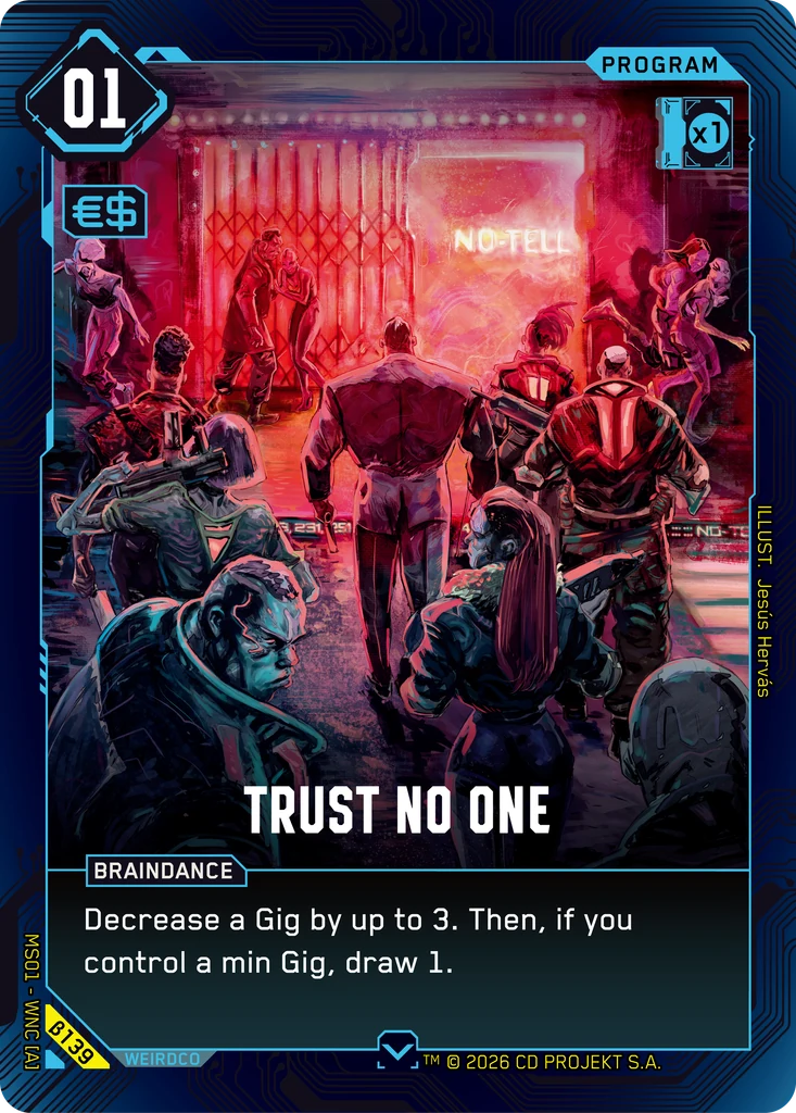 Trust No One · Welcome to Night City — Beta