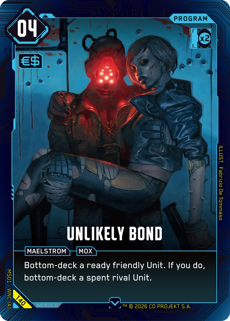 Unlikely Bond - Cyberpunk TCG