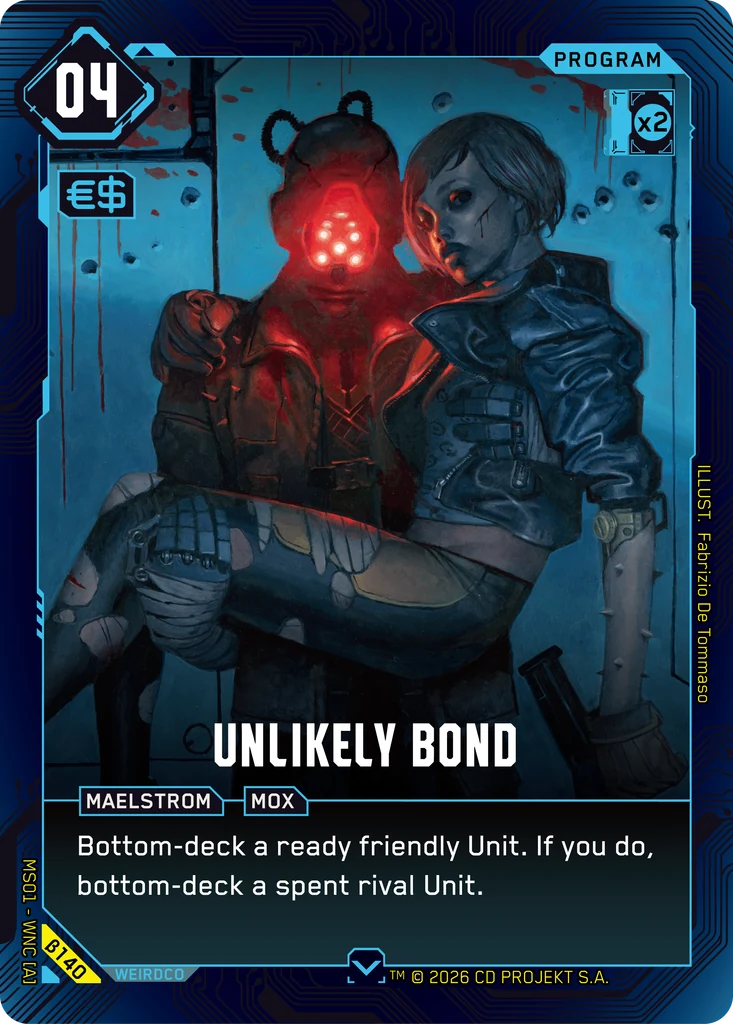 Unlikely Bond · Welcome to Night City — Beta