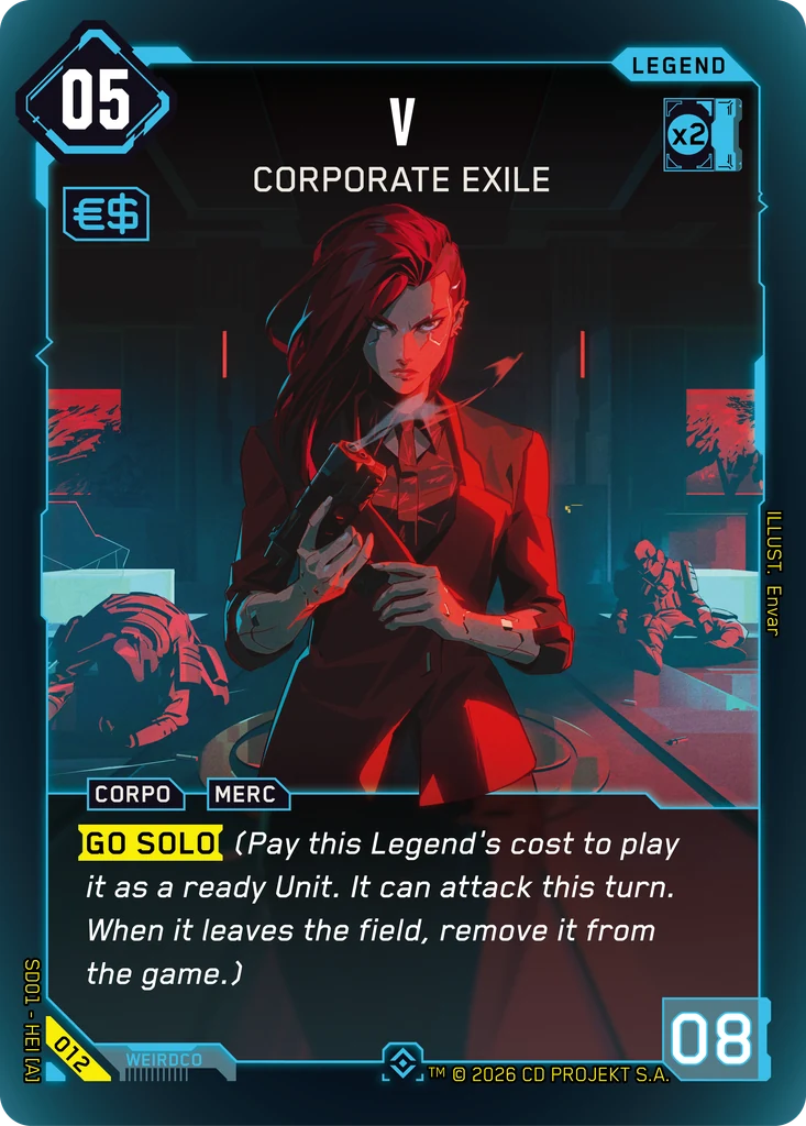 V: Corporate Exile - Cyberpunk TCG