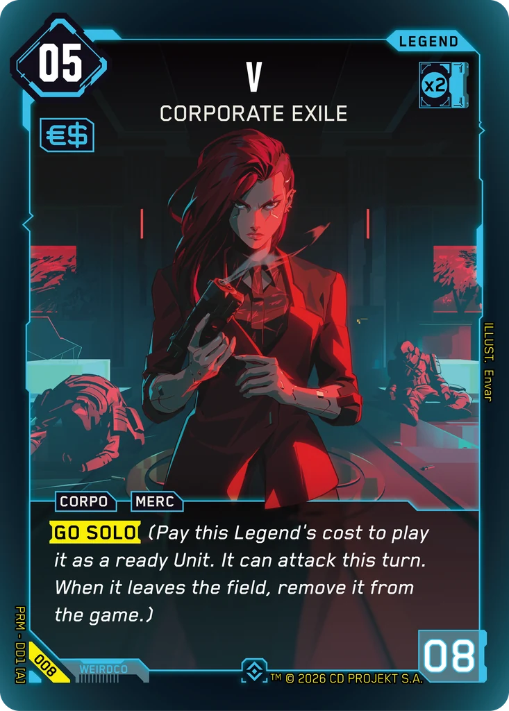 V: Corporate Exile · Merc Demo Deck
