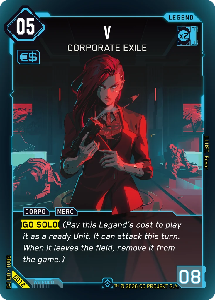 V: Corporate Exile · The Heist — Beta Starter Deck