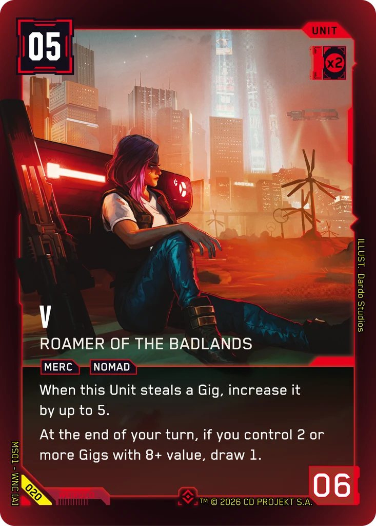 V: Roamer of the Badlands - Cyberpunk TCG