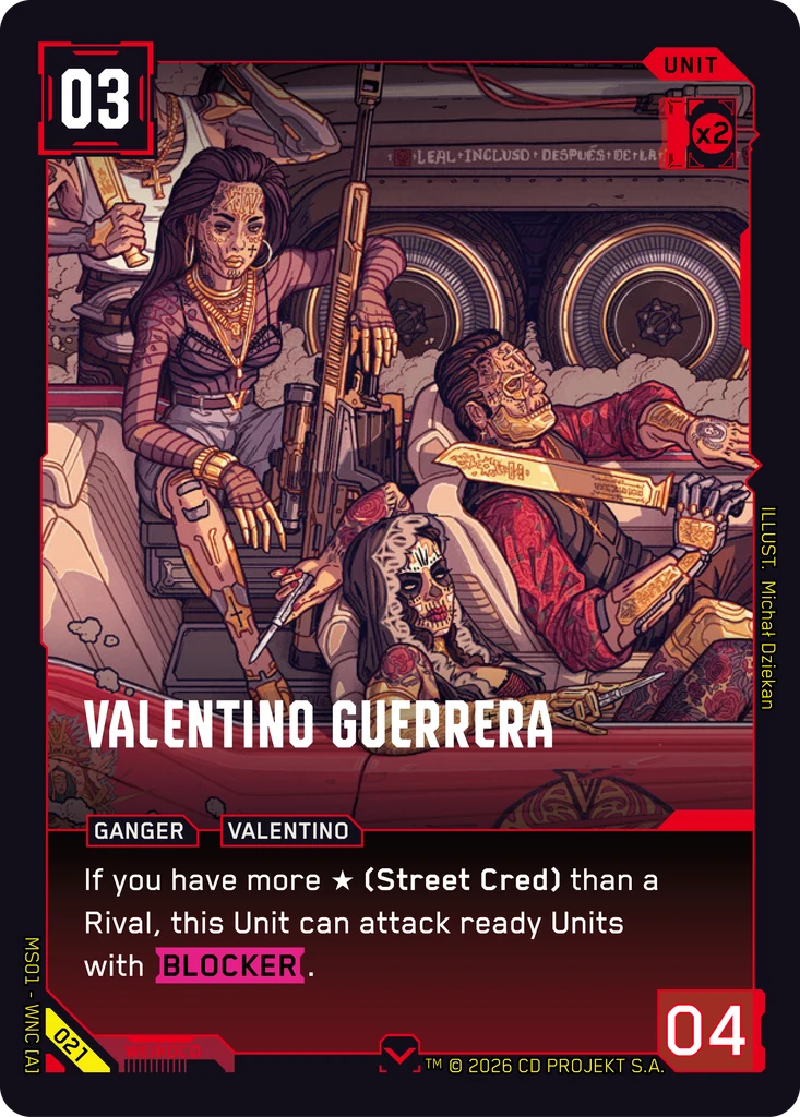 Valentino Guerrera - Cyberpunk TCG