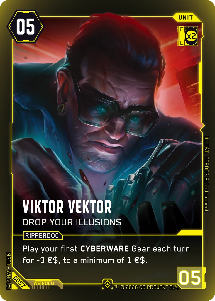 Viktor Vektor: Drop Your Illusions · Welcome to Night City — Beta