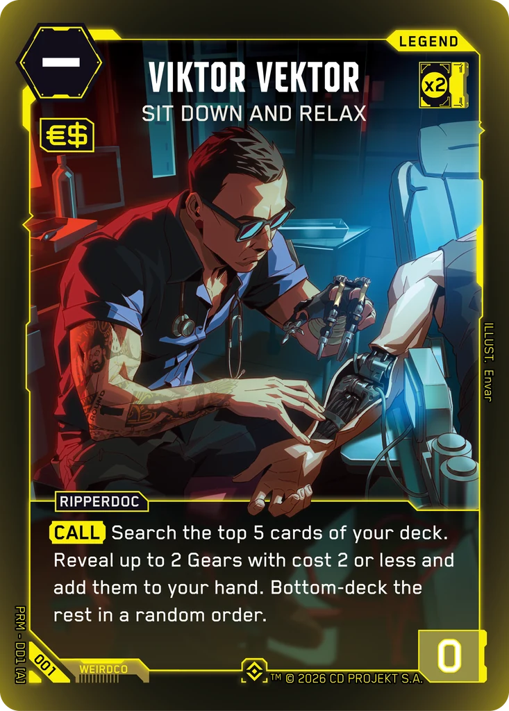 Viktor Vektor: Sit Down and Relax · Merc Demo Deck
