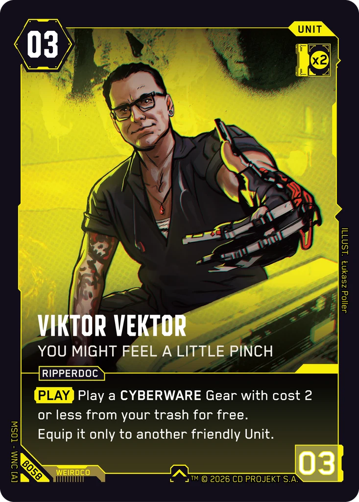 Viktor Vektor: You Might Feel a Little Pinch · Welcome to Night City — Beta