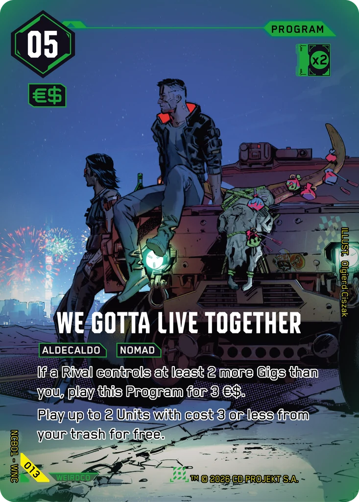 We Gotta Live Together · Night City Brawl Season 1 — Participation