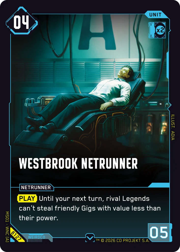 Westbrook Netrunner · Welcome to Night City — Beta