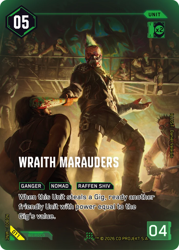 Wraith Marauders · Night City Brawl Season 1 — Participation