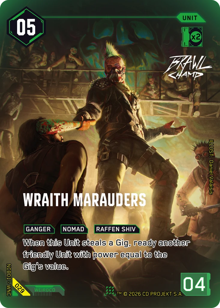 Wraith Marauders · Night City Brawl Season 1 — Brawl Champ