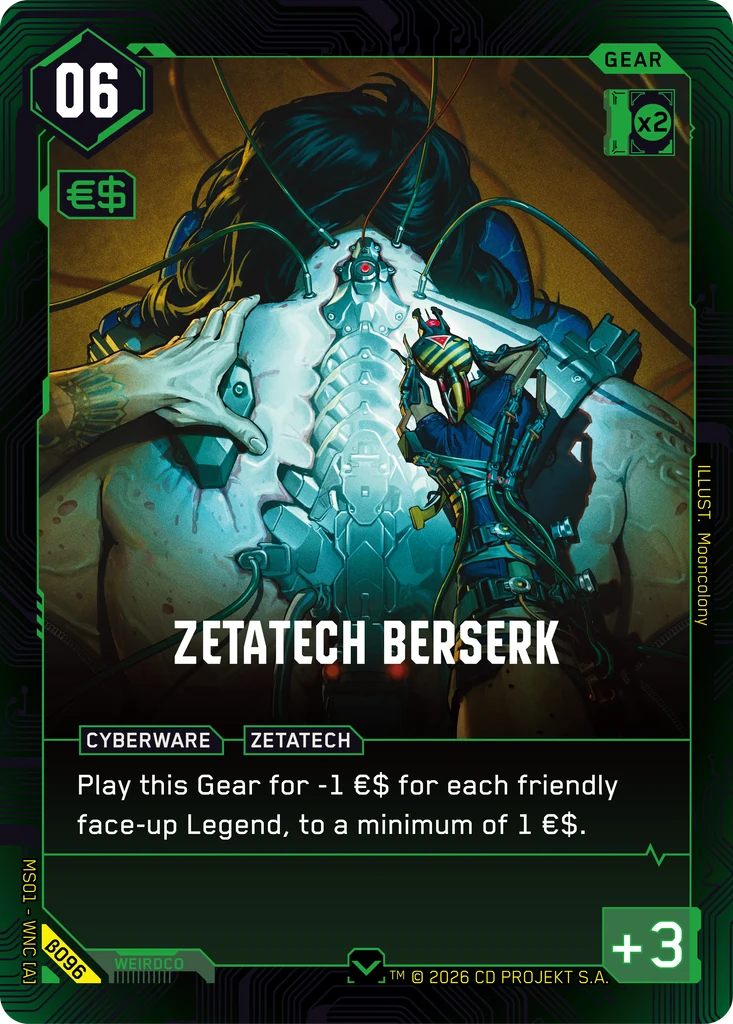 Zetatech Berserk · Welcome to Night City — Beta